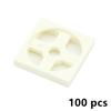 MOC Part Assemble Plate Special 1x2 with Handles Thin Brick Clip DIY Building Block Kid Toy Compatible 63868 92280 60478 18649