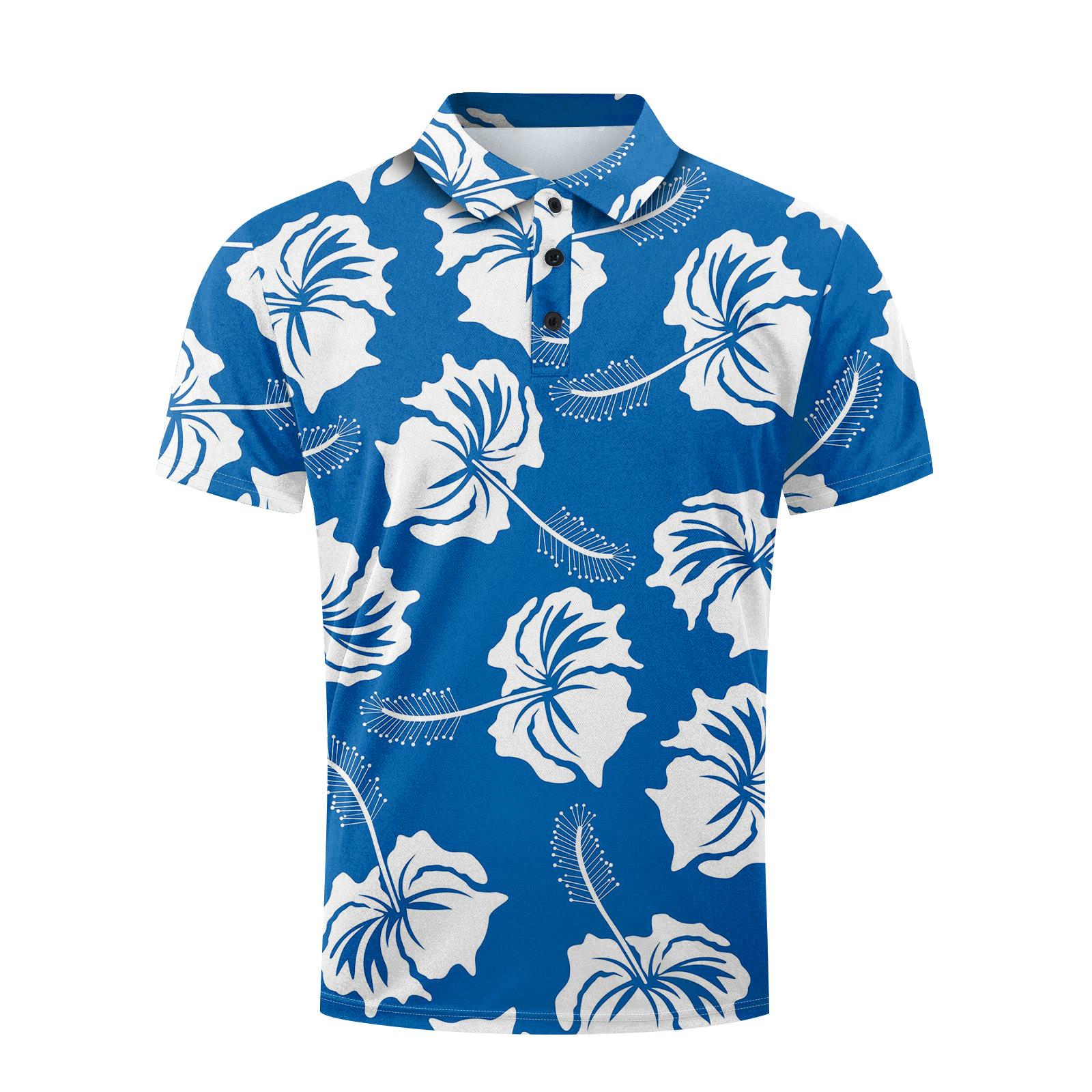 Мужская летняя дышащая рубашка с короткими рукавами и культурой отдыха XL — фото 4