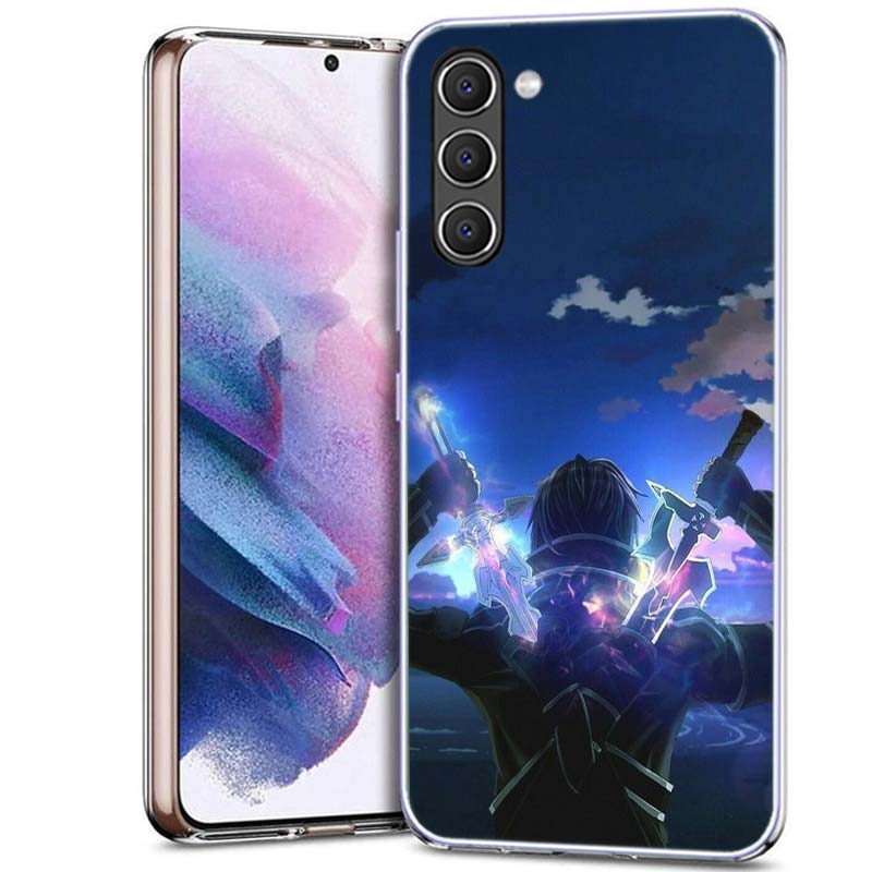 Sword Art Online SAO Anime Phone Case for Samsung A16 A17 A26 A36 A37 A56 A57 A12 A22 A32 A52S A07 A06 A02S A72 Galaxy A70 A50S