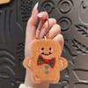 Cute Stars Plush Christmas Keychain Girls Fluffy Soft Cute Backpack Bag Pendant Practical Key Chain Charms Keyrings Gifts