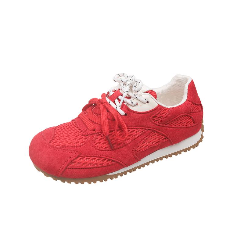 2026 Summer and Autumn New Mesh Fashion Breathable Sports Shoes for Women Lightweight Casual Shoes Outdoor Single Shoes