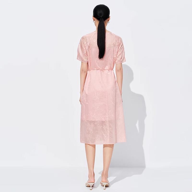 Sweet basil New Chinese Style Short Sleeve Midi Dress