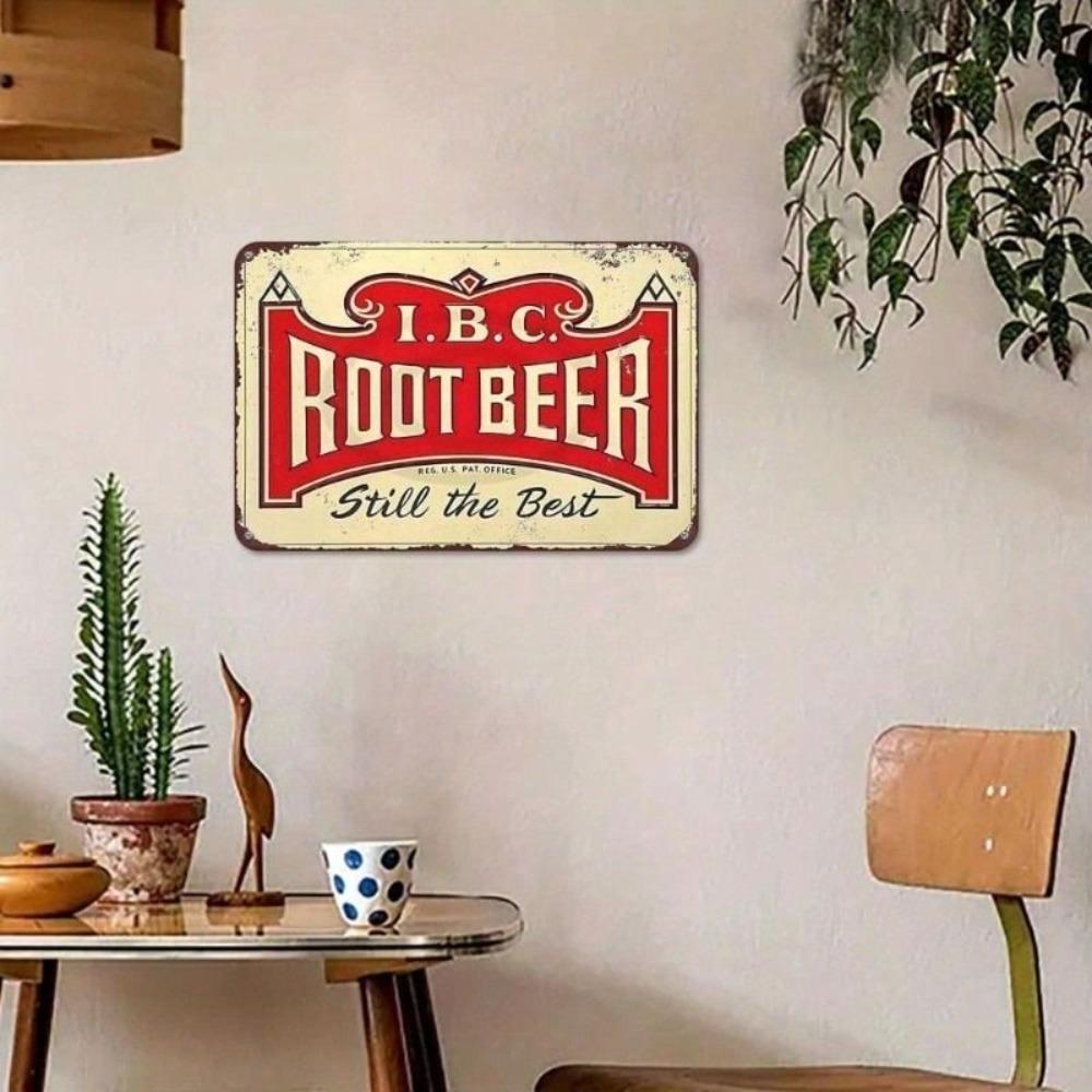 Metal Wall Poster Vintage Retro Beer Bar Sign Garage Decor
