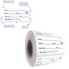 500/roll Self-Adhesive Date Labeling Stickers for Kitchen Removable Food Storage Labels for Refrigerator & Freezer
