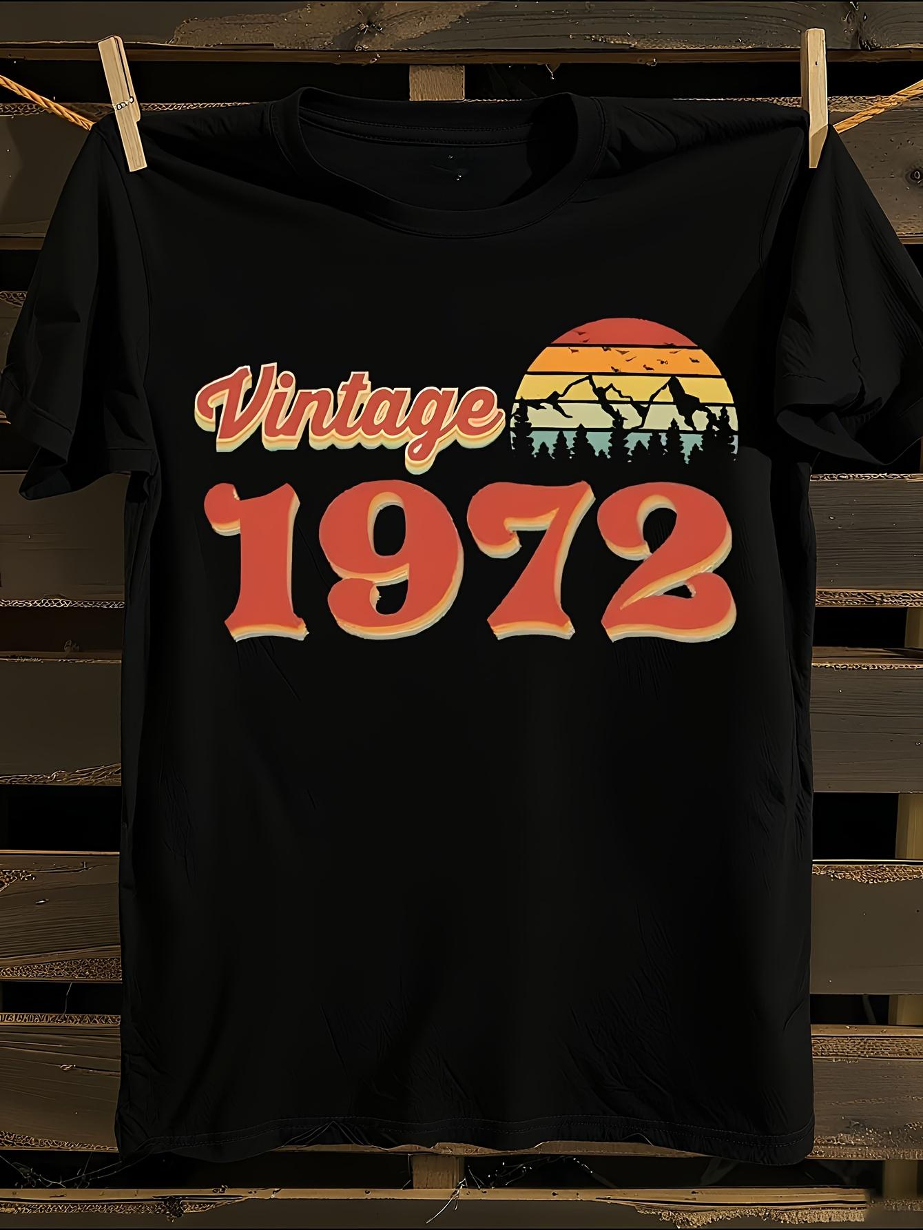 Vintage 1972 Retro Graphic T-shirt XXXL