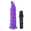 Muscle Massage Machine Replace Head Promote Circulation Silicone Fascia Massager Head Purple