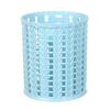 ZZ ZZLD Simple Hollow Rattan Weave Pen Holder & Stationery Organizer Set (4-Pack, Assorted Colors)