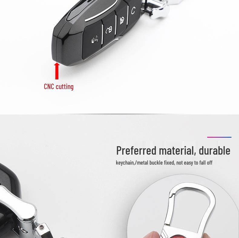 BYD Marvel Car Key Pouch - Fashionable Buckle Remote Shell & Personalized Decor