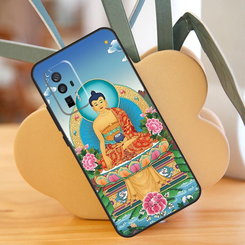 Shakyamuni Buddha Case For POCO X3 X6 F6 Pro M6 X5 F3 F5 M5s Xiaomi 13 14 Ultra 12 Lite 11T 12T 13T Pro Cover