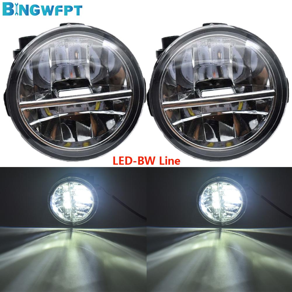 Good Quality Daytime Running Light Fog Lights LED 12V Fog Lamp Assembly For Nissan Tiida 2007 2008 2009-2012