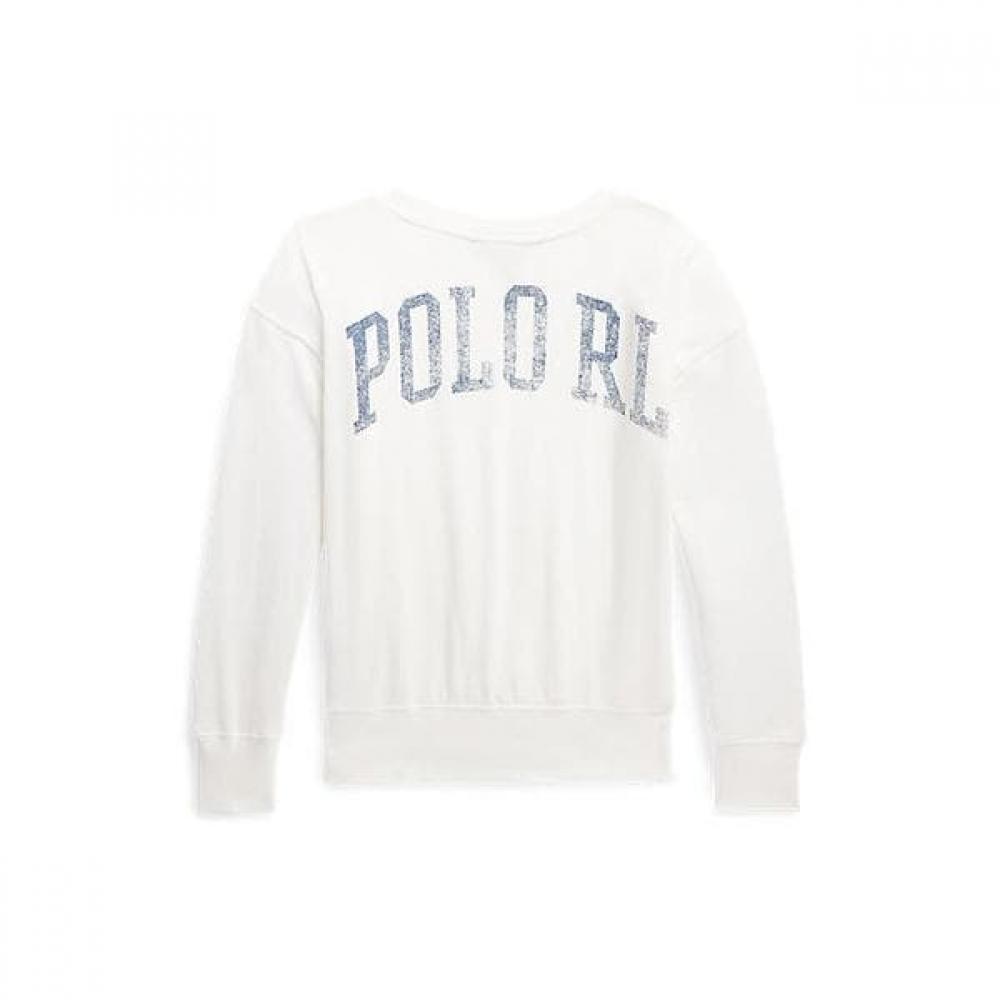 Polo Kids Girls Paint Splatter Spa Terry Pullover Cwpoknig8020332100