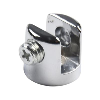 10ks Skleněné police podpěrné svorky Chrom Pro police o tloušťce 6-8 mm Koupelnové svorky Držáky Kování