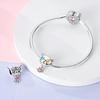 Heterochromic Eyes Cat Charms Copper Original Beads Fit Originalcharms Bracelet Beads Jewelry Gifts For Women