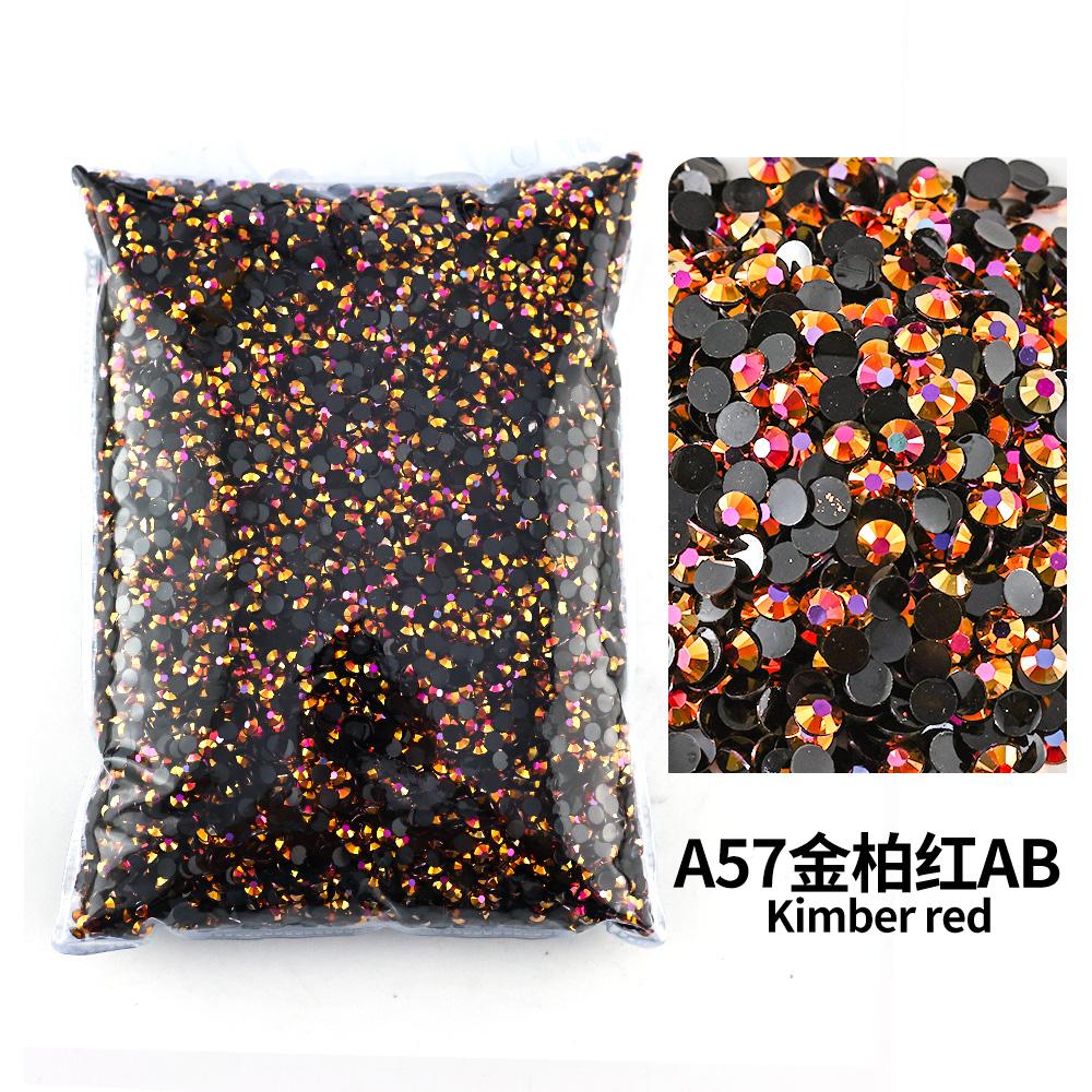 Wholesale Bulk Resin Rhinestone Jelly Color AB transparent AB 2mm,3mm,4mm,5mm,6mm Facets FlatBack Nail Art Garment Decoration