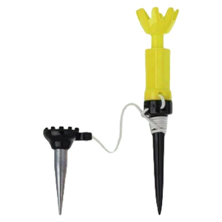 

Magnetic Golf Nails Set Practical Plastic Construction Rotating Head Design Plastic Texture for Beginners Professionals жёлтый