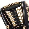 ZETT Pro Status SE Softball Black x Pastel Size 8 Glove, Outfielder's Glove, Right-Handed Throw, Brown, (BRGB825S)