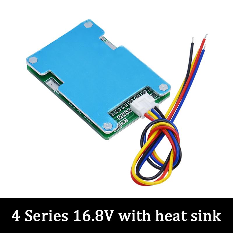 3S-7S 18650 Li-ion BMS Protection Board, 15A/20A with Balance & Heat Sink for Lithium Battery Packs