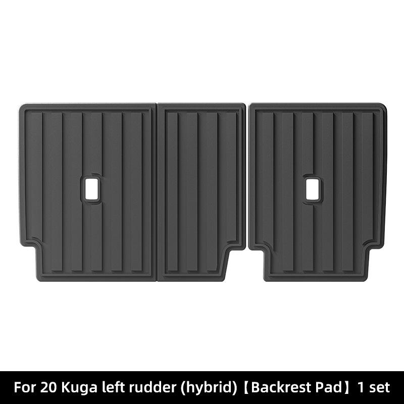 Eco-Friendly TPE Floor and Trunk Mats for 2020 Ford Kuga Hybrid (LHD, EU).
