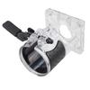 Wood Router Base for RT0701C WU601 Electric Trimmer Machine with Adjustable Screws and Transparent Plastic Metal Design