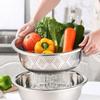 HPMILY Stainless Steel Kitchen Draining Basket