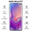 Verre Trempé - VSHOP® - Samsung Galaxy S10 Plus - 3D Couverture Complète - Résistance 9H - Anti-empreinte