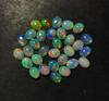 Natural Good Quality Ethiopian Opal Oval Cabochon Loose Gemstone Lot 10 Pcs 7*9 MM Opal Cabochon Gemstone For Jewelry Making