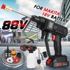 Novo 1500w 88v sem fio de alta pressão lavadora carro recarregável pistola água elétrica máquina espuma para makita 18v bateria
