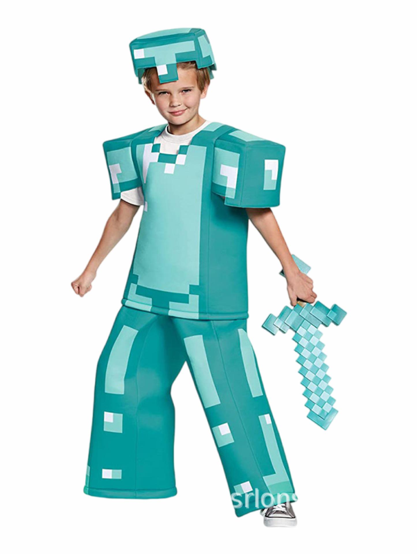 

Обмежений час: Хелловінський дитячий аніме косплей костюм - My World MC Edition Small