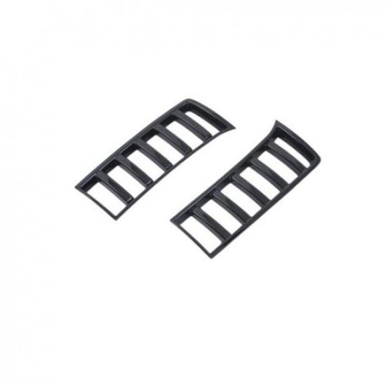 Glossy Black Front Air Intake Vent Cover Trim For Toyota Tundra 2022 2023 2024