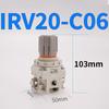 IRV Series Precision Vacuum Pressure Regulator Valve CN Plug (adapter Included)