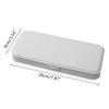Colorful Plastic Pencil Boxes Macaron Pencil Boxes for School Crayon Marker Organizer Boxes for W/ Hinged Lids
