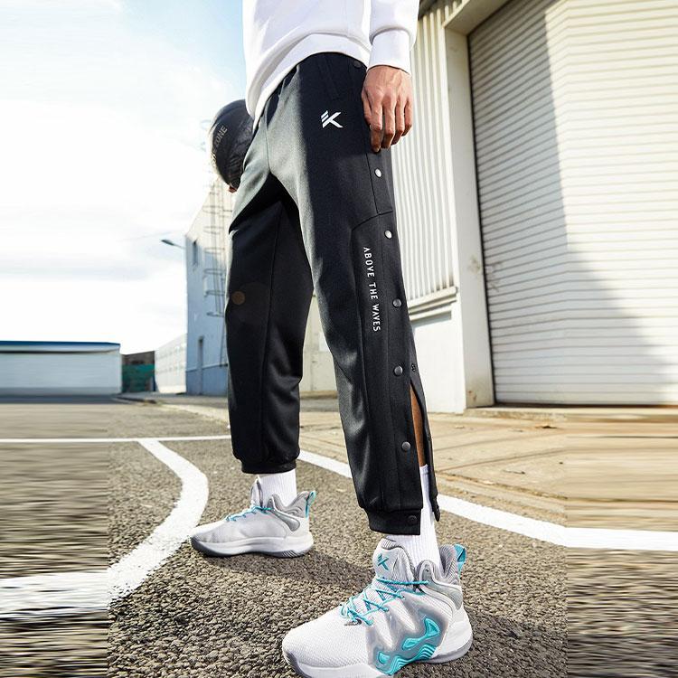Anta Basketball Collection Knitted Sweatpants Men's Black 152211310-1