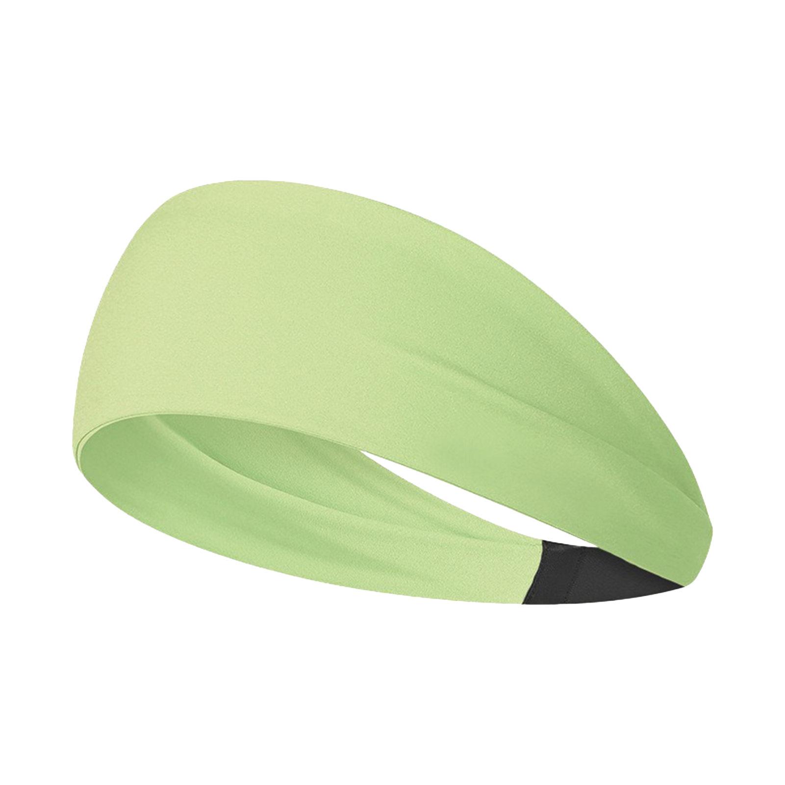 

Yoga Headband Elastic Anti Slip Sweat Absorbing for Women Workout Running світло-зелений колір