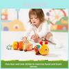 Baby Plush Toy With Rattle And Sensory Features For 6 Months Plus