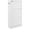 Shoe Cabinet with 3 Flip Drawers Shoe Storage Cabinet for Entryway