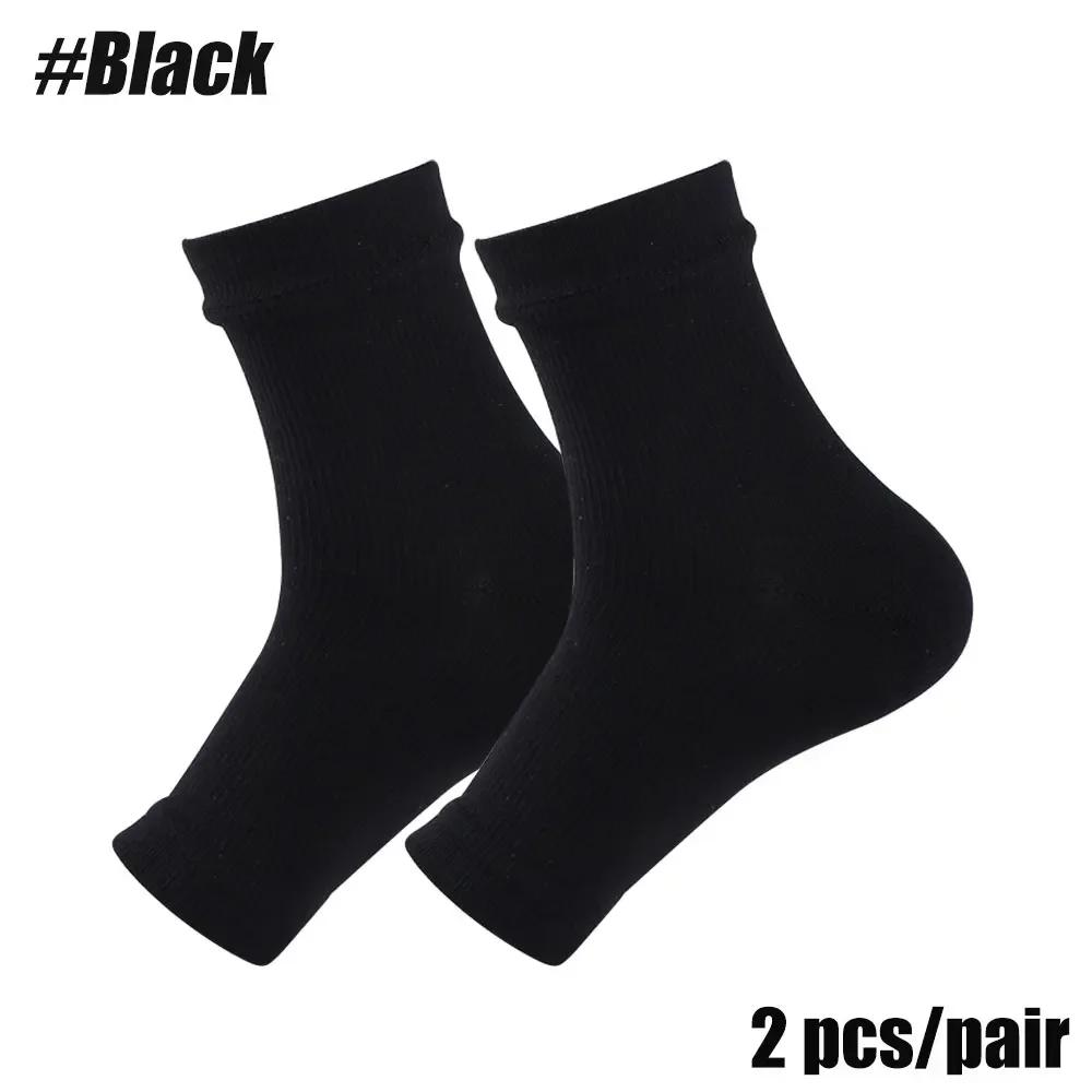 1 Pair Compression Plantar Fasciitis Socks Ankle Brace Sleeve Heels Arch Supports & Heel Pain Relief Ankle Support For Men Women