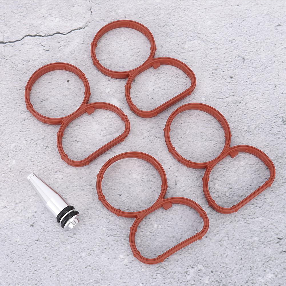Swirl Flap Plug Blank Removal Replacement with Gaskets Fit for N47 2.0 D