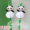50PCS Disposable Biodegradable Paper Straws Food Grade Festival Decoration Party Desserts Juice Beverages Creative Styling Straw
