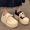 Scarpe con plateau testa grande muffin 22 primavera nuove scarpe casual rialzate scarpe da ginnastica da skate