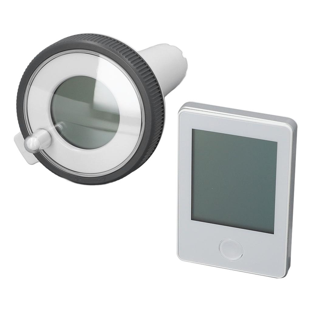 Wireless Solar Pool Temperature Meter High Accuracy IPX8 Waterproof LCD Display Digital Floating Temperature Detector