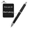 JINHAO 20 Press Fountain Pen Elegant Luxury Ink Pen F EF Nib Writing Calligraphy Pens School Supplies Stationery