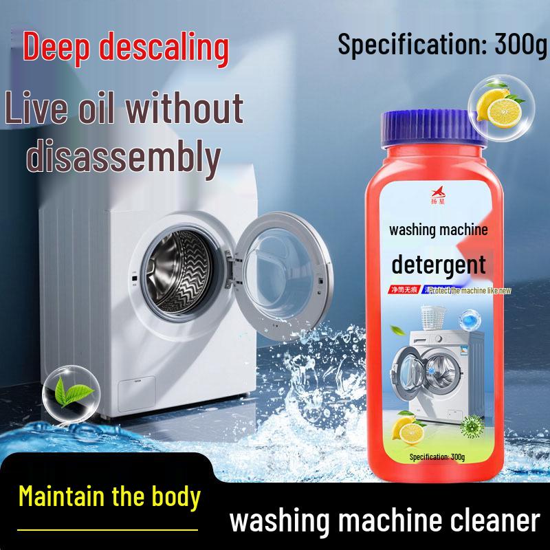 Automatic Washing Machine Drum Cleaner & Strong Stain Remover Descaler