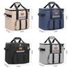 Oxford Cloth Portable Cooler Bag For Outdoor Camping And Picnic With Insulation And Large Capacity