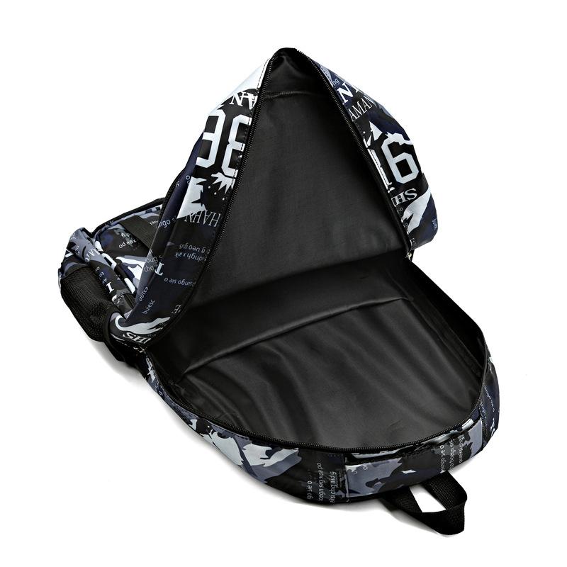 Backpack New Fashion Middle and High School Student School Bag Large Capacity Breathable Back Protection Casual Computer Backpack