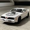 1/32 Pontiac Firebird Trans Am Trendy Alloy Model Car Ornament High Simulation Collectible Holiday Present for Boy & Living Room