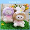 Longeared Plush Rabbit Toy Cute Cartoon Doll Girls Kids Companion Birthday Gift