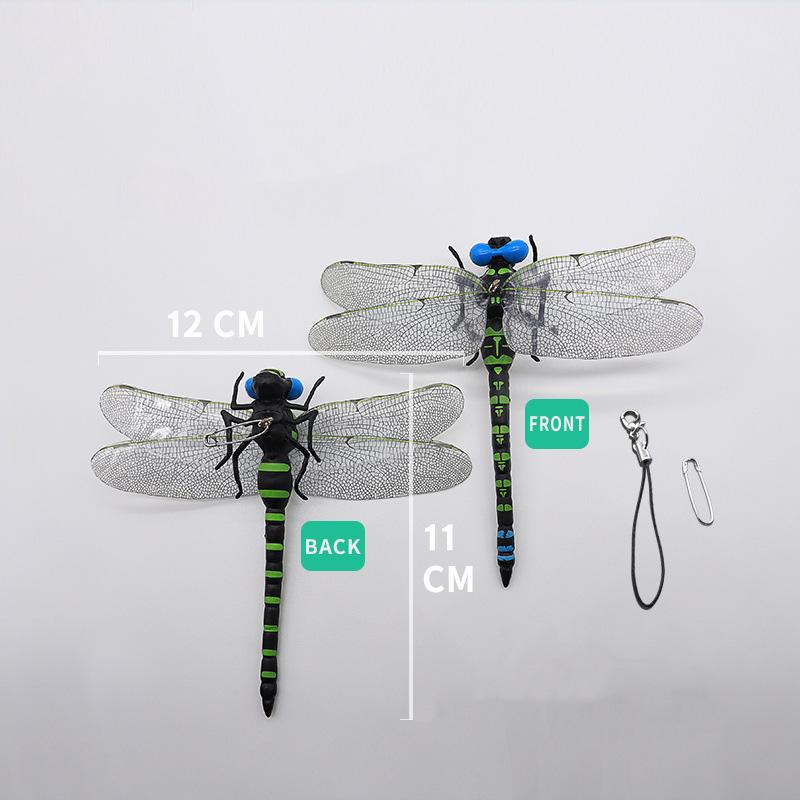 Simulation Dragonfly Mosquito Repellent Artifact Plastic Model Big Dragonfly Crafts Outdoor Hanging Ornaments Garden Decoration