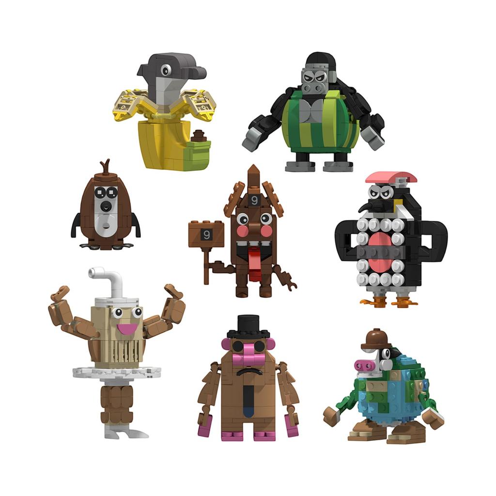 Игрушка-конструктор - Милая поющая группа Детская развивающая игрушка-конструктор