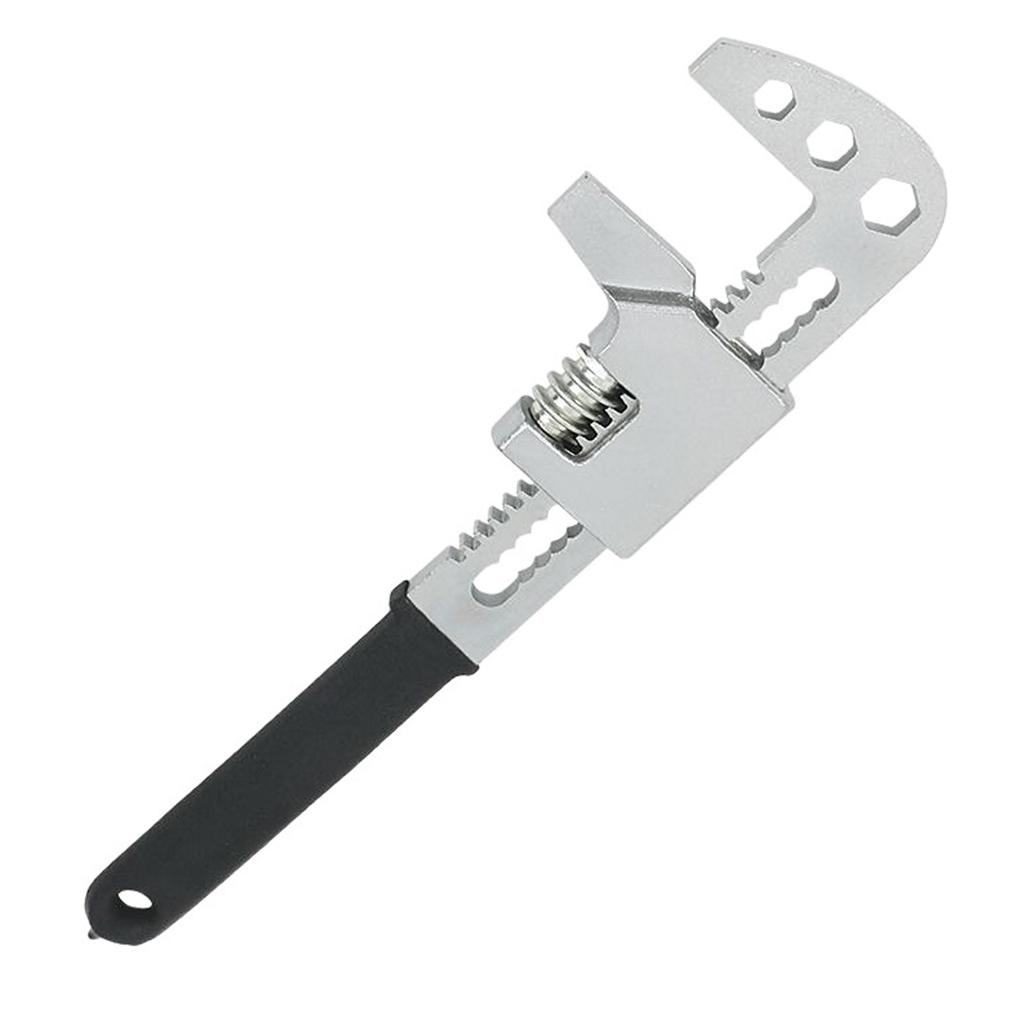 F Type Large Opening Manual Spanner Wrench Adjustable Hand Wrench Multifunction Spanner Plumbing Wrench
