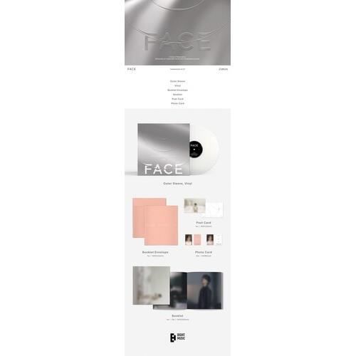 Jimin (Bts) - FACE (Vinyl) [VINYL LP] Colored Vinyl, White, Postcard, Photo Book, Photos